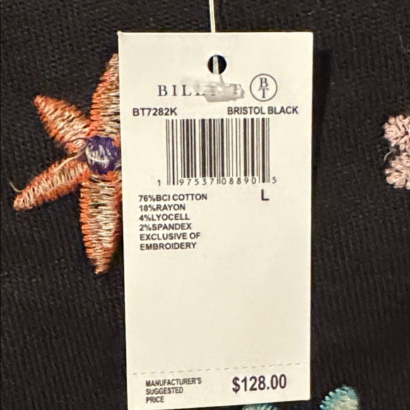 Billy T 🎉host pick🎉🎈NWT Sketchbook embroidered graphic  zip up hoodie - Picture 10 of 12